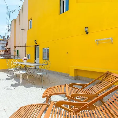 דירה Alfama, Bright And Spacious With Private Terrace, By Timecooler ליסבון